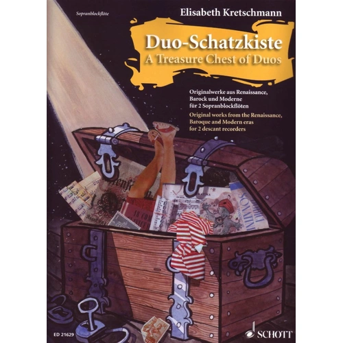 Treasure Chest of Duos for Descant Recorder Duet