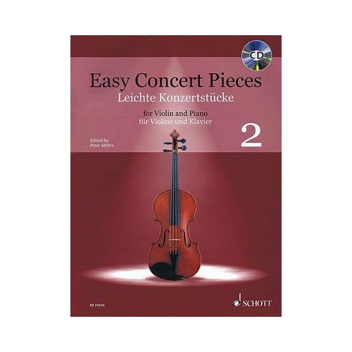 Easy Concert Pieces for Violin and Piano V2 with CD