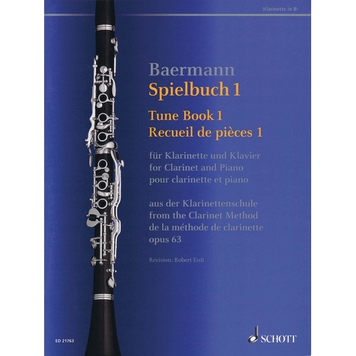 Baermann - Tune Book 1 Op 63 Book 1 (Softcover Book)