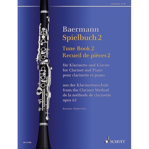 Baermann - Tune Book 2 Op 63 Book 1 (Softcover Book)
