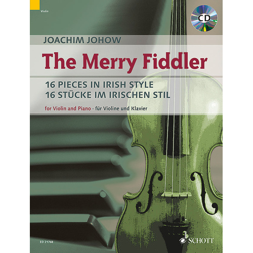 The Merry Fiddler Violin & Piano Book/CD by Johow Joachim