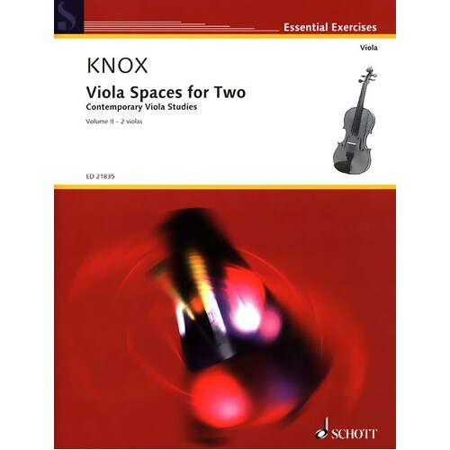Knox - Viola Spaces For Two (Softcover Book)