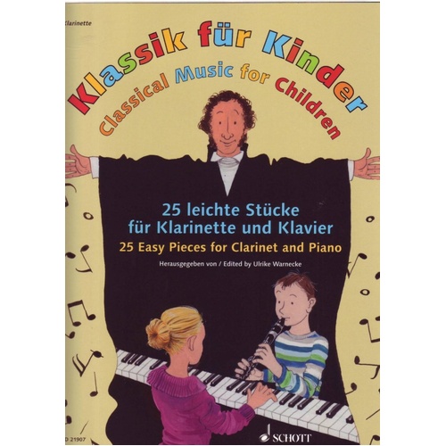Classical Music for Children for Clarinet & Piano by Schott Music, 68 Pages