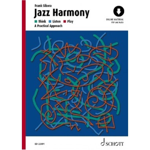 Jazz Harmony by Frank Sikora - English Edition, 654 Pages, Schott Music