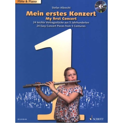 My First Concert Flute/Piano Book with CD