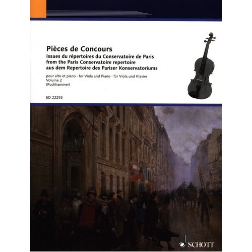 Competition Pieces for Viola and Piano Vol. 2 by Schott Music