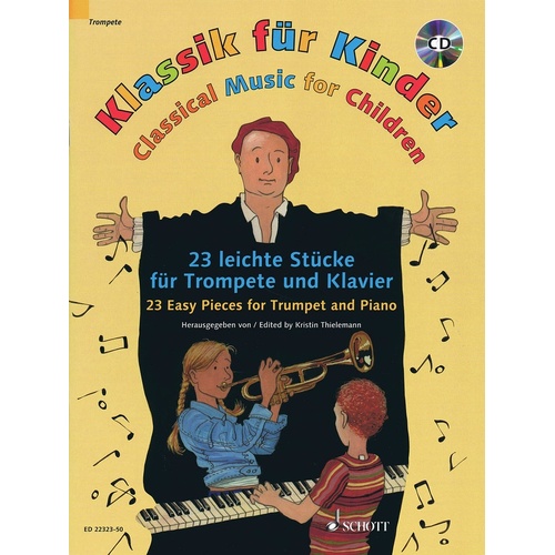Classical Music For Children Trumpet Softcover Book/CD