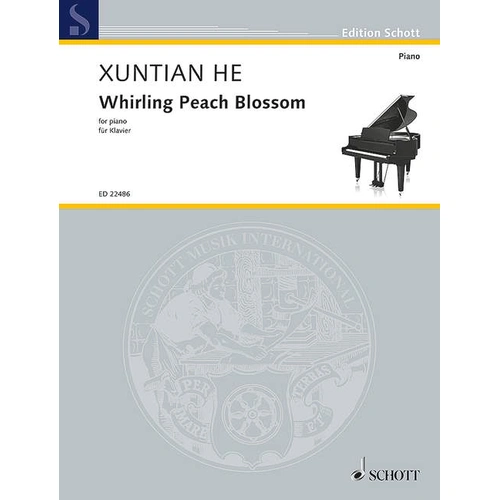 Whirling Peach Blossom Piano Sheet Music