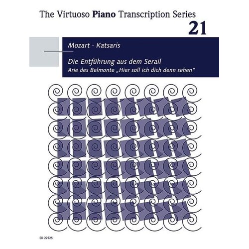 Abduction From Seraglio Aria Piano Transcription (Sheet Music) Book
