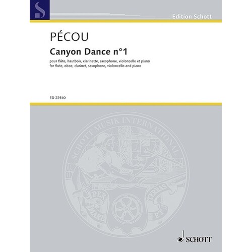 Pecou - Canyon Dance No 1 Score/Parts Book