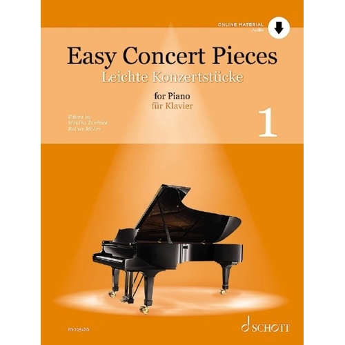 Easy Concert Pieces for Piano Volume 1 by Monika Twelsiek