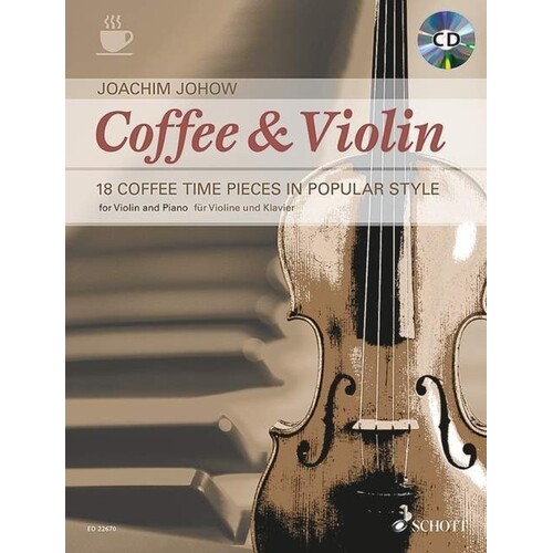 Johow - Coffee And Violin Softcover Book/CD