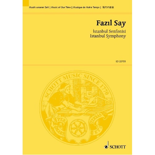 Fazil Say - Istanbul Symphony Op. 28 Study Score, Orchestra, 144 Pages, Schott Music