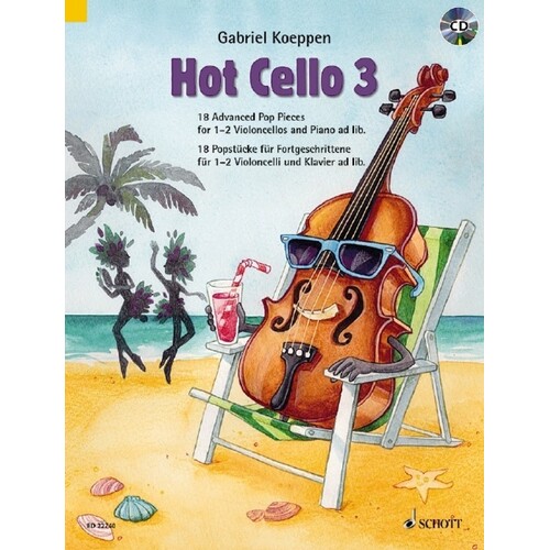 Koeppen - Hot Cello 3 Softcover Book/CD