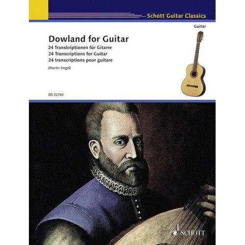 Dowland For Guitar (Softcover Book)