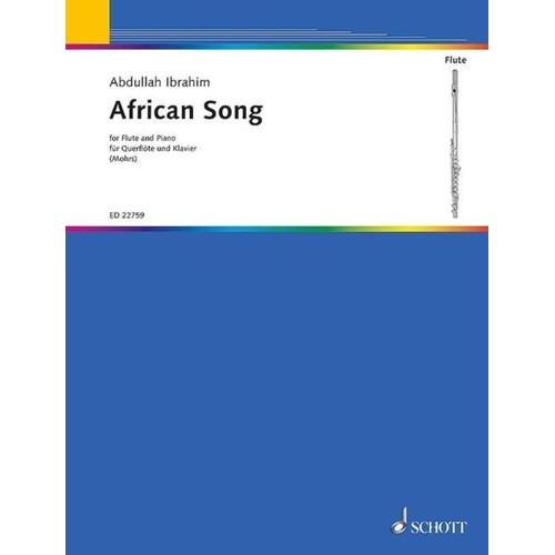Ibrahim - African Song Flute/Piano (Softcover Book)