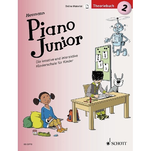 Piano Junior: Theoriebuch 2 Vol. 2 (German Edition)