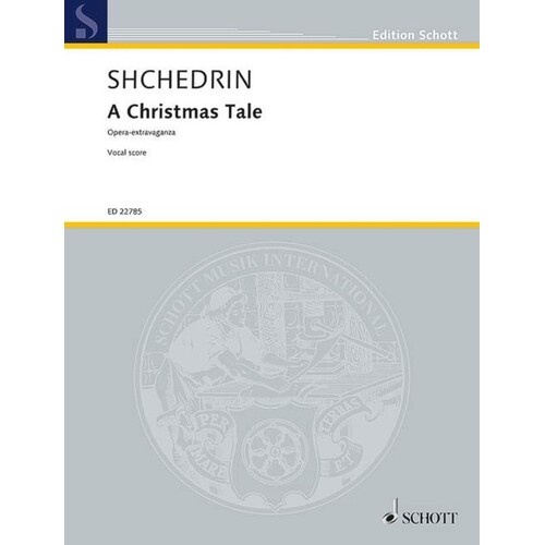 Shchedrin - A Christmas Tale Vocal Score (Softcover Book)