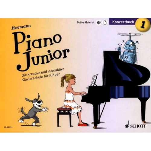 Piano Junior Konzertbuch 1 Vol. 1 by Hans-Gnter Heumann