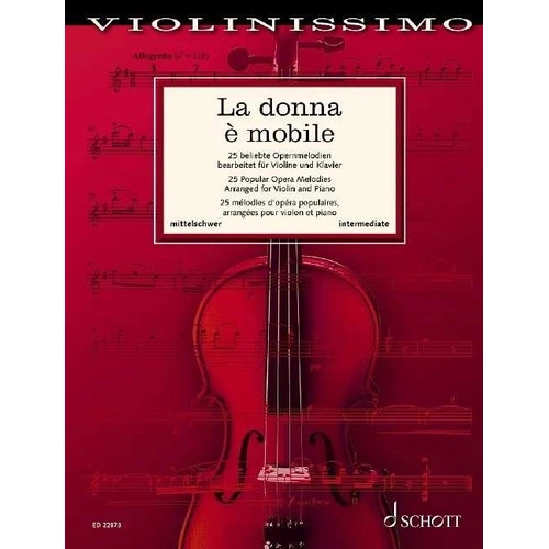 La Donna e Mobile Violin/Piano - Violinissimo Series