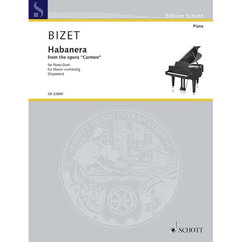 Habanera from Carmen Piano Duet Arrangement by Vyacheslav Gryaznov