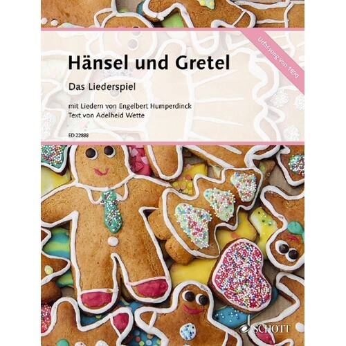 Humperdinck - Hansel And Gretel For 2 Voices/Piano (Softcover Book)