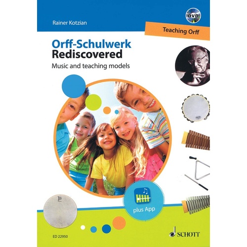 Orff-Schulwerk Rediscovered Teaching Orff Book/DVD (Softcover Book/DVD) Book