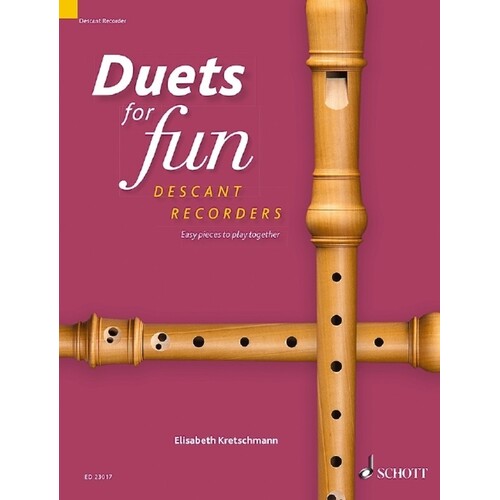 Duets For Fun Descant Recorder (Softcover Book)