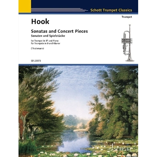 Sonatas and Concert Pieces for Trumpet/Piano by James Hook - Schott Trumpet Classics