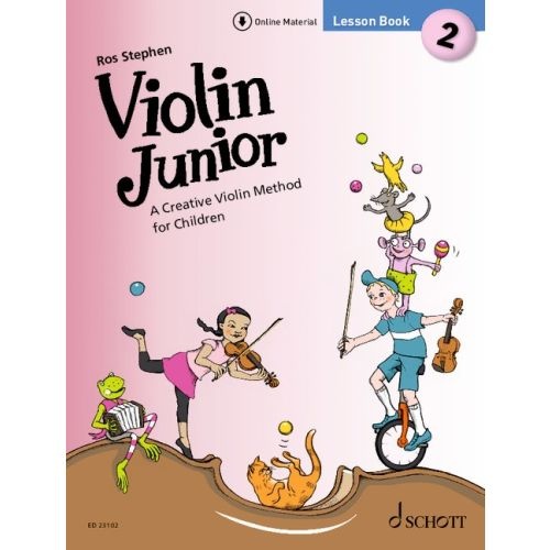 Violin Junior Theory Book 2 for Kids