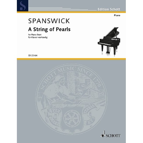 Spanswick - A String of Pearls for Piano Duet, 20 Pages, Schott Music