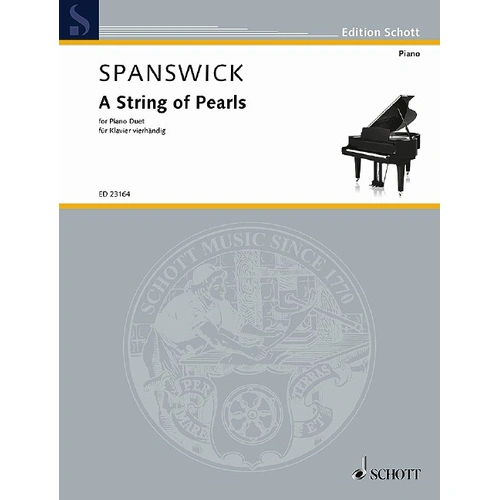 Spanswick - A String of Pearls for Piano Duet, 20 Pages, Schott Music