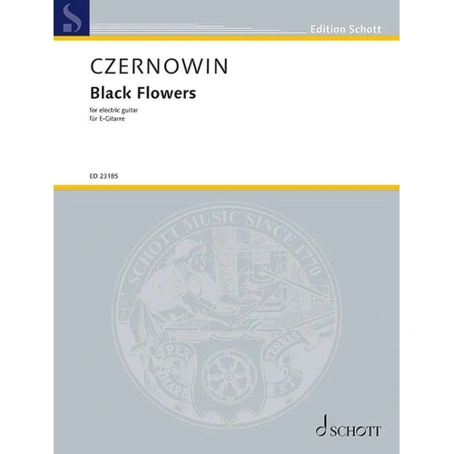 CZERNOWIN - Black Flowers for Electric Guitar Sheet Music
