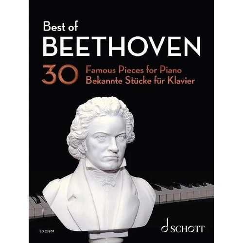 Best of Beethoven: 30 Famous Pieces for Piano - Schott Music, Piano Solo, 112 Pages