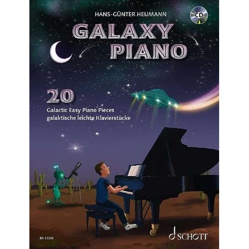 Heumann Galaxy Piano BK/CD