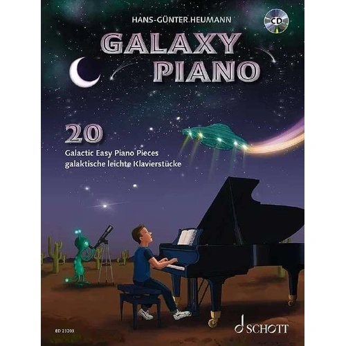 Heumann Galaxy Piano BK/CD