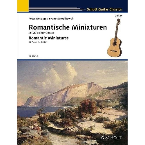 Romantic Miniatures for Guitar - 45 Pieces, Schott Music, 88 Pages