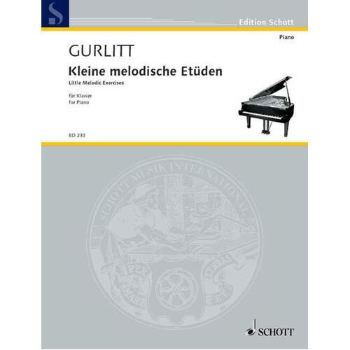 Gurlitt - Little Melodic Studies Op 187 Piano (Softcover Book)