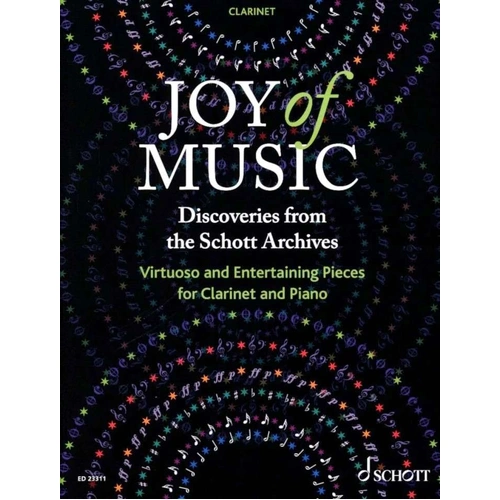 Joy of Music Discoveries from Schott Archives for Clarinet, 176 Pages