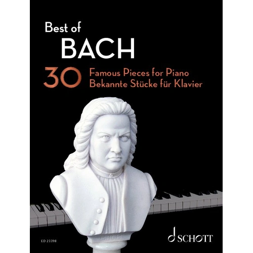 Best of Bach: 30 Famous Pieces for Piano by Johann Sebastian Bach, arranged by Hans-Guenter Heumann
