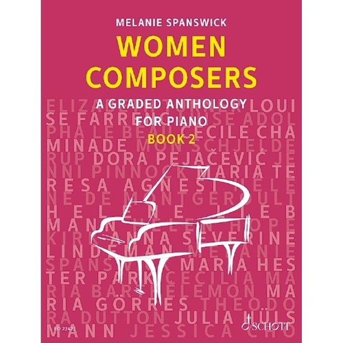 Women Composers Book 2 - Piano Sheet Music Anthology for Intermediate to Early Advanced Levels