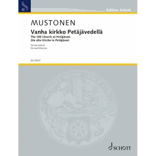 Mustonen - The Old Church at Petajavesi for 2 Pianos