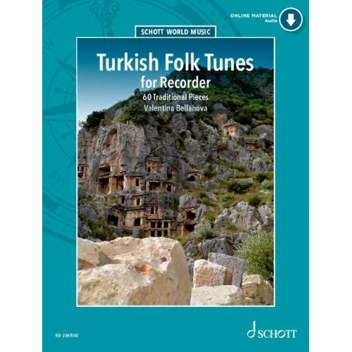 Turkish and Middle Eastern Folk Tunes for Recorder by Valentina Bellanova