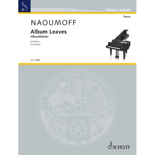 NAOUMOFF Album Leaves for Piano - 22 Colourful Sheets