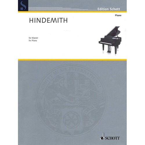Hindemith - Sonata No 2 G Major Piano (Softcover Book)
