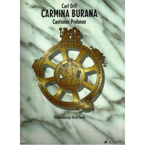 Carmina Burana Vocal Score (Softcover Book)