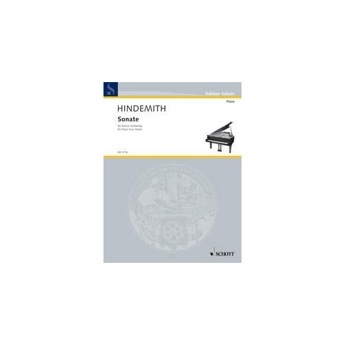 Hindemith - Sonata for Piano Duet, Schott Music, 32 Pages