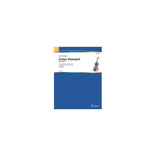 First Duets for Two Violins by Schott Music, 28 Pages, Violin Duet Format