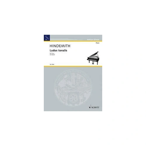 Hindemith - Ludus Tonalis for Piano, Schott Music, 64 Pages