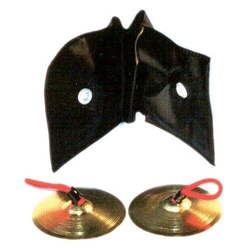 Finger Cymbals 2" Brass  Pair Kids Percussion Zills